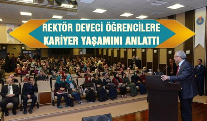 Rektör Durmuş Deveci ile söyleşi