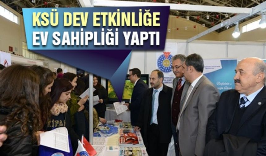 KSÜ Educaturk Yüksek Öğretim Günleri’ne 4. kez ev sahipliği yaptı