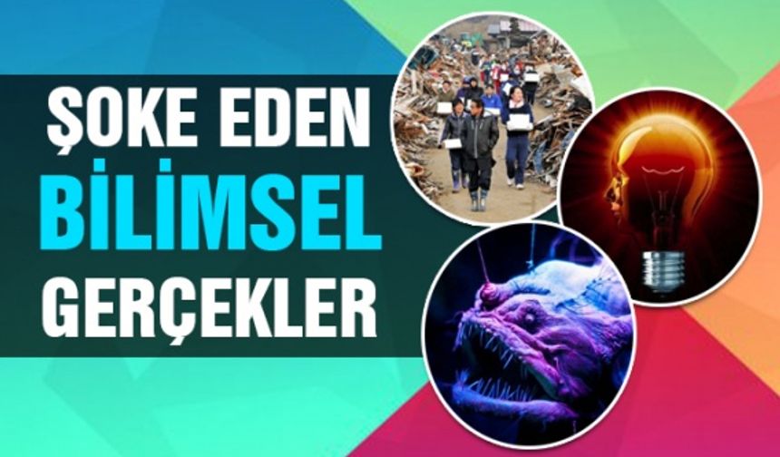 Şoke eden bilimsel gerçekler