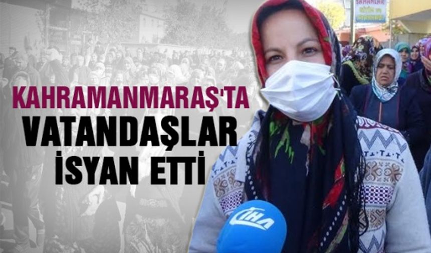 Kahramanmaraş'ta vatandaşların hava kirliliği isyanı