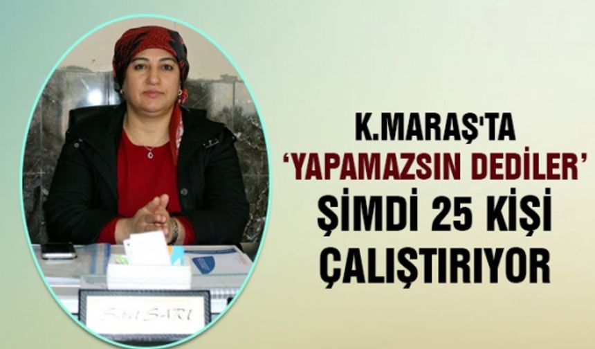 Kahramanmaraş'ta ev hanımı oto yıkama işini başarıyla yürütüyor