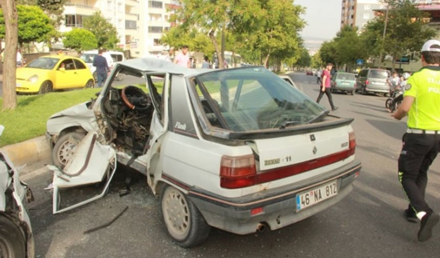 Kahramanmaraş’ta trafik kazası: 8 yaralı