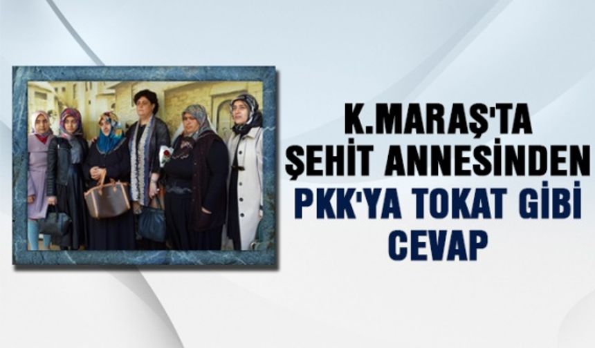 Adana’daki şehit yakınları Kahramanmaraş’ı ziyaret etti