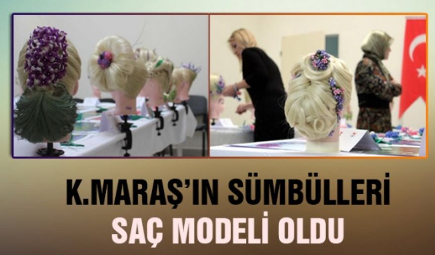 Kahramanmaraş’ın sümbülleri bugünlerde saç modeli oldu