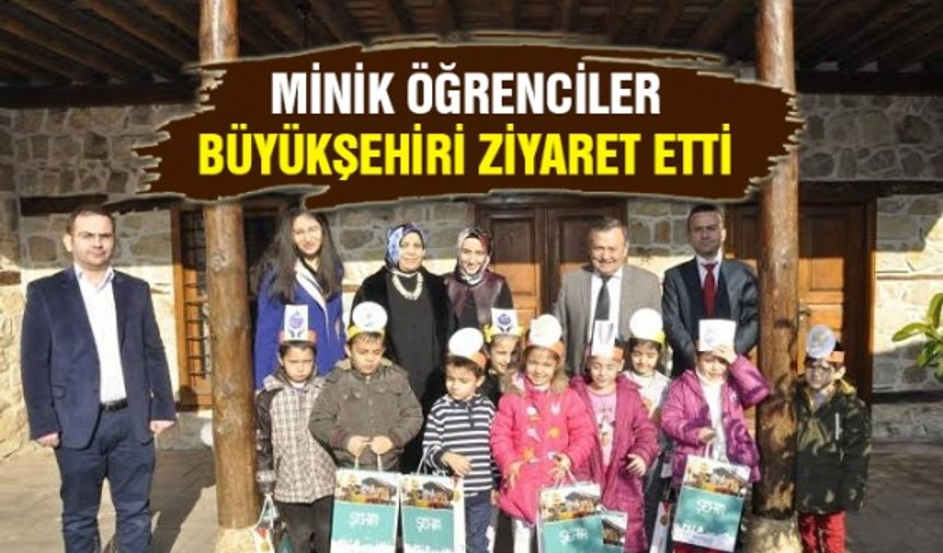 Minik öğrenciler Kahramanmaraş Büyükşehir'i ziyaret etti