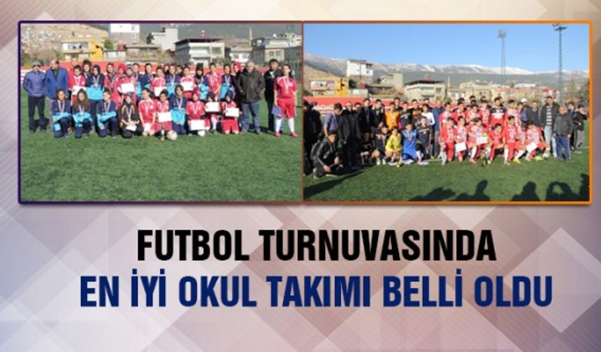 Kahramanmaraş'ta okullar arası futbol turnuvası düzenlendi