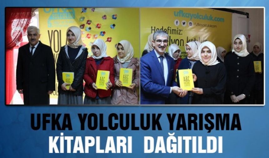 Kahramanmaraş'ta Ufka Yolculuk Yarışma Kitapları Dağıtıldı