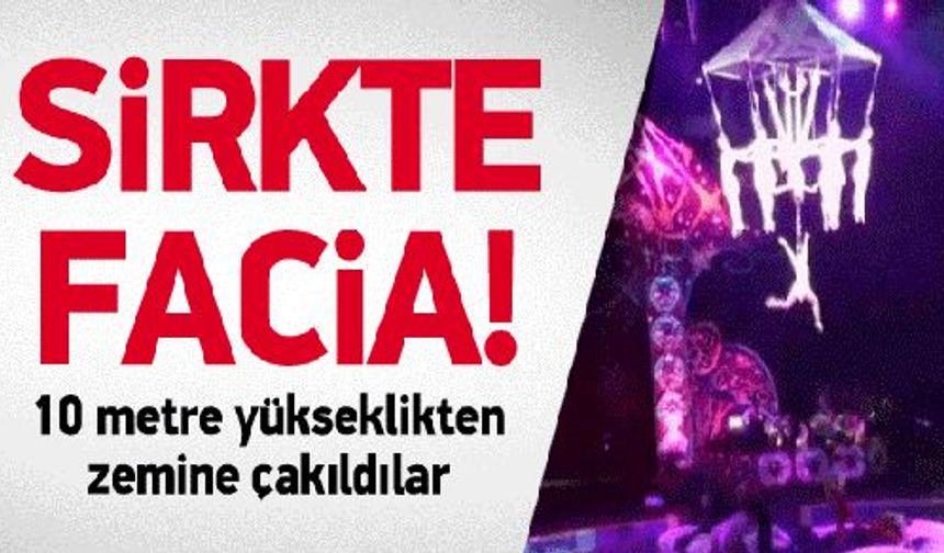 Sirkte platform çöktü: 9 yaralı