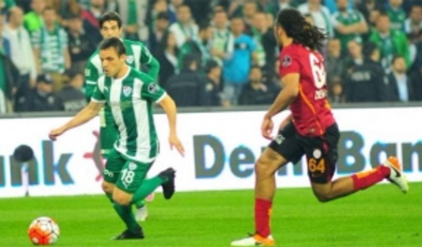 Bursaspor 1-1 Galatasaray Maç Özeti (Maçın Tüm Golleri İzle) 29 Nisan 2016