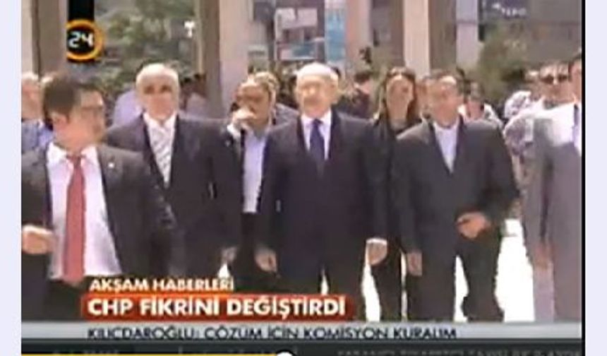 Kemal Kılıçdaroğlu, Mahir Ünal'ı takli etti