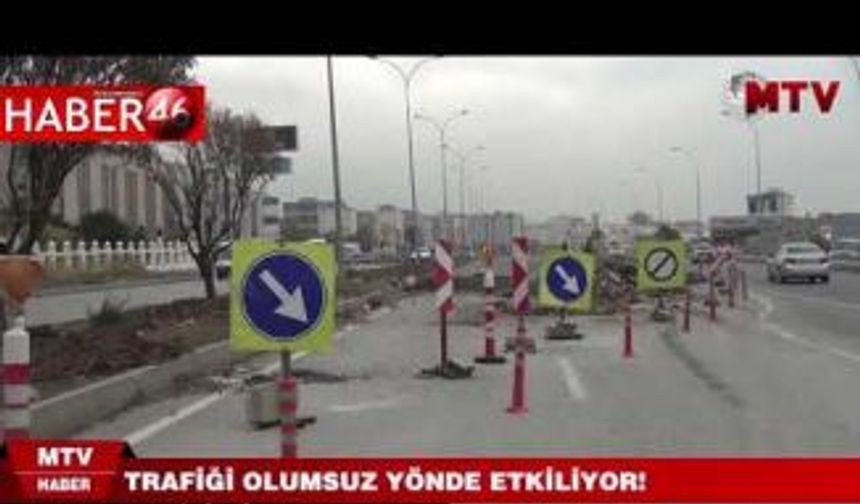 Kahramanmaraş'ta Hal Kavşağı Yeniden durdu