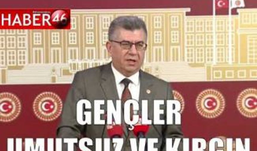 Sefer Aycan: Umutsuz ve kırgın gençler için önlem alınmalı