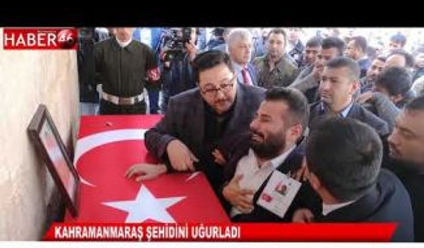 Şehidimizi son yolculuğuna uğurladık