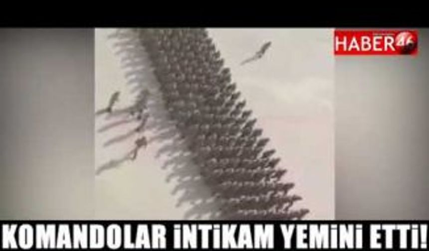 Türk komandosu şehit anne ve çocuğu için intikam yemini etti!