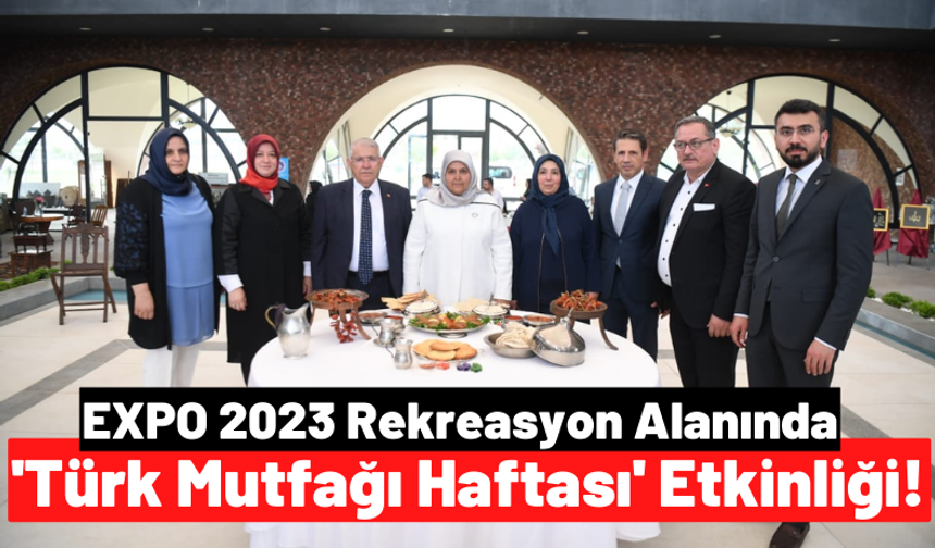 EXPO 2023 Rekreasyon Alanında Kahramanmaraş'ın Yöresel Lezzetleri Tanıtıldı