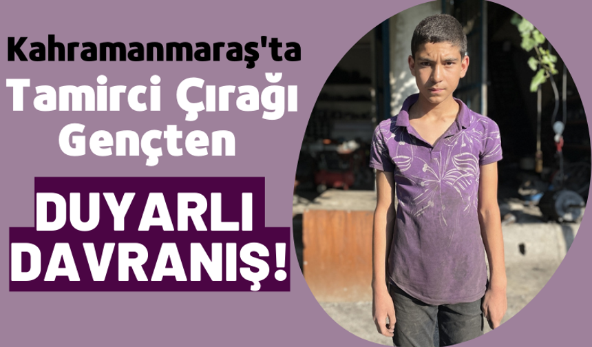 Kahramanmaraş'ta Para Dolu Cüzdan Bulan Gençten Alkışlanacak Hareket!