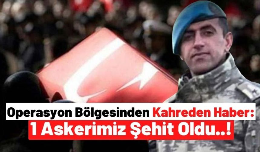 Piyade Teğmen Ömer Bağra Pençe Kilit Operasyonu'nda Şehit Düştü!