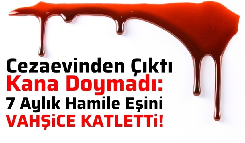 7 Aylık Hamile Kadın, Kocası Tarafından Satırla Öldürüldü!