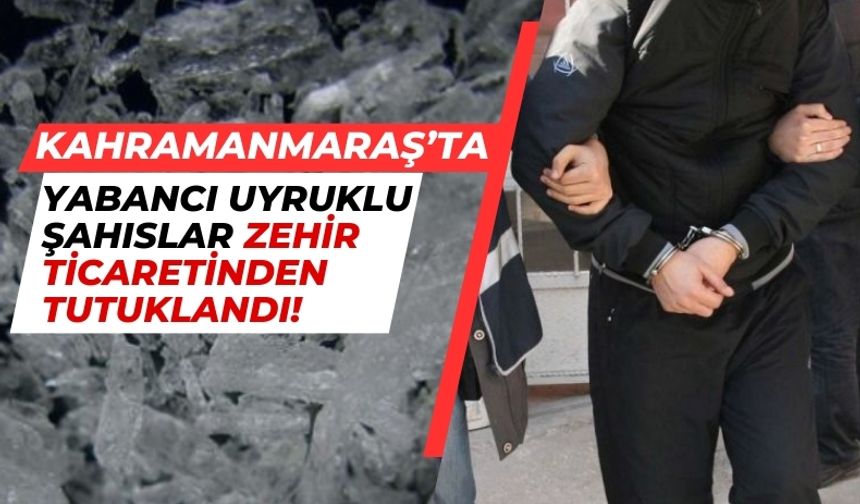Kahramanmaraş'ta Bir Otomobilden 5 Kilo Uyuşturucu Çıktı: 2 Tutuklama!