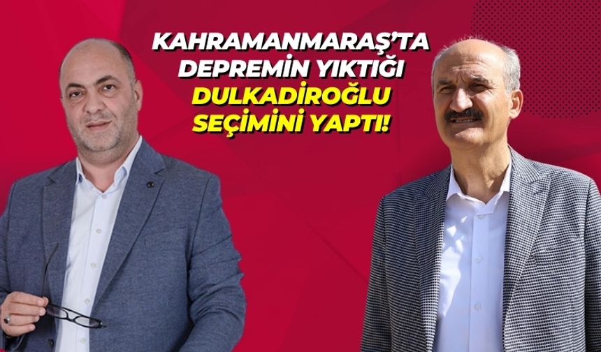 Kahramanmaraş Dulkadiroğlu'nda Yeniden Refah Adayı Akpınar, Necati Okay'ı Geçti!