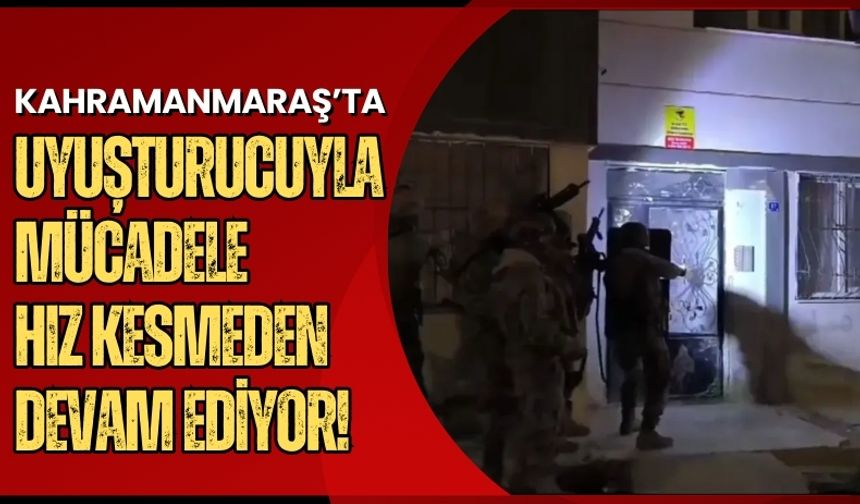 Kahramanmaraş'ta Narkoçelik-14 Operasyonu: Torbacılar Yakalandı!