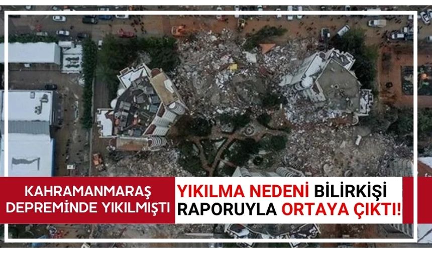 Kahramanmaraş Depreminde Gaziantep'te Yıkılan Apartmanın Kolonu Kesilmiş!
