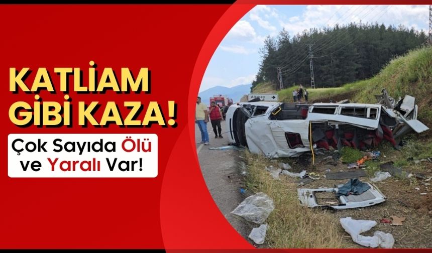 Gaziantep'te Minibüs Kazası: Beton Mikserine Çarptı, 8 Yolcu Hayatını Kaybetti!