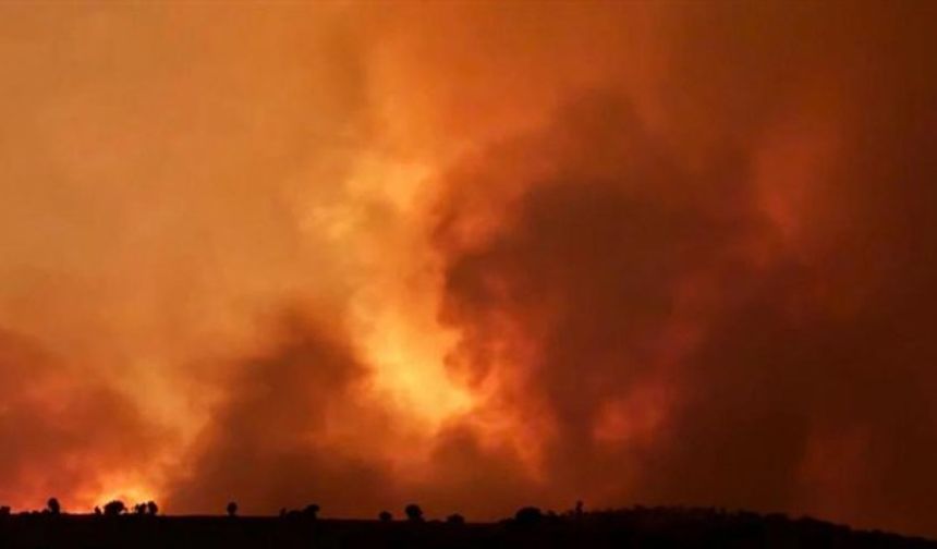 Kahramanmaraş Ahır Dağı’nda Havai Fişek Yangını: İtfaiye Büyümeden Söndürdü