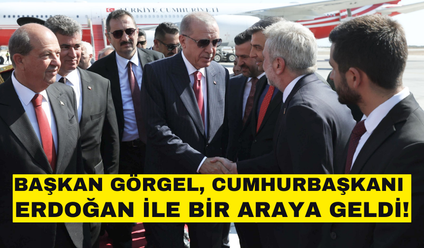 Başkan Fırat Görgel, Cumhurbaşkanı Erdoğan ile KKTC’de Buluştu