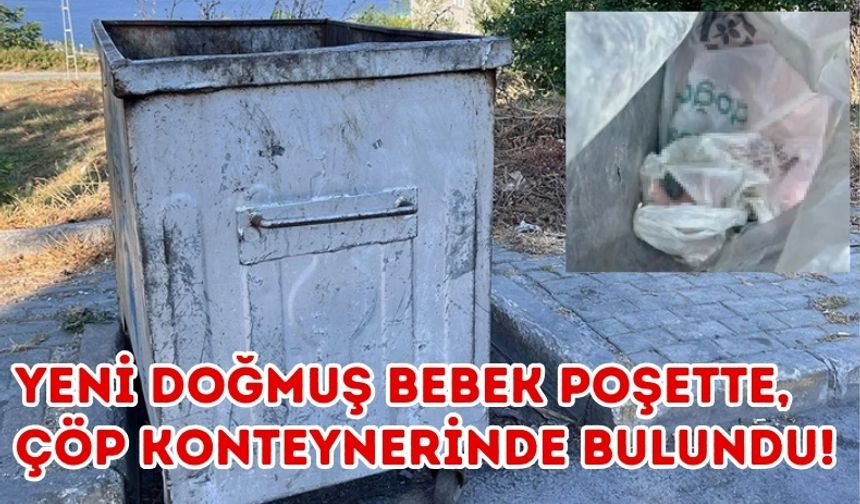 İstanbul'da İnsanlık Dışı Olay: Çöp Konteynerinde Bebek Bulundu!