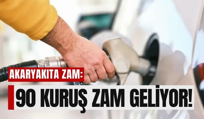 Motorin Fiyatlarına 27 Eylül'de 90 Kuruş Zam!