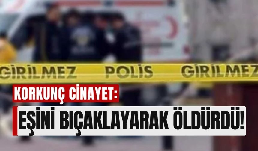 Konya'da Kadın Cinayeti: Öğretmen Eşini Öldürdü!