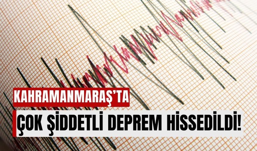 Malatya'da 5.9'luk Deprem, Kahramanmaraş'ta Korku Yarattı!