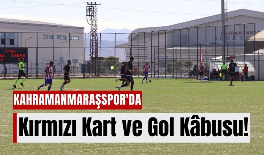 Kahramanmaraşspor Evinde Kayıp: Kırşehirspor'a Karşı 0-1'lik Mağlubiyet