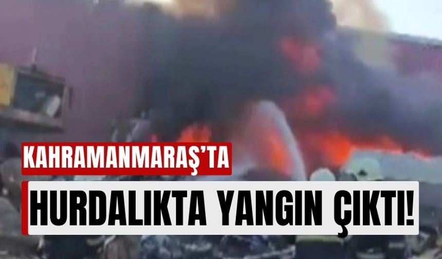 Kahramanmaraş’ta Hurdalık Alan Alevlere Teslim Oldu!