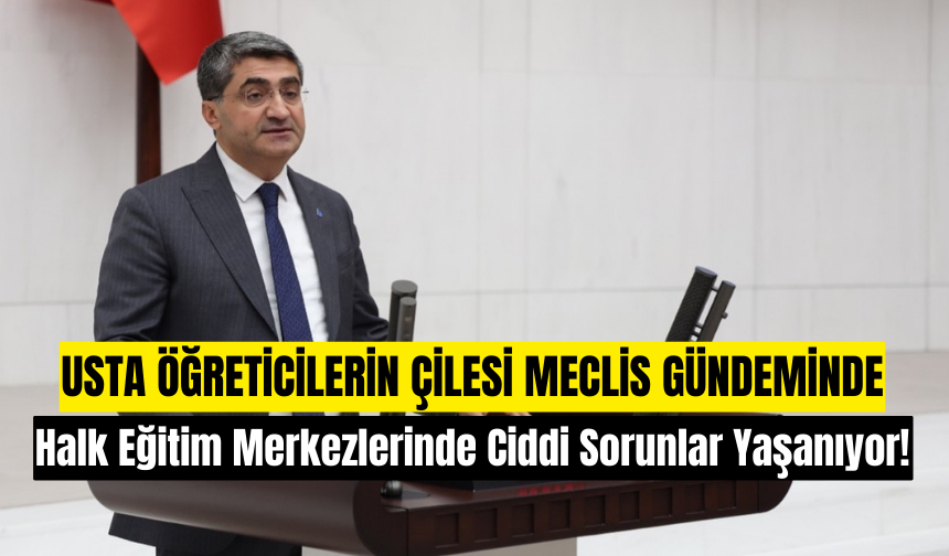 DEVA Partili Ekmen: Halk eğitim merkezlerinde ciddi sorunlar yaşanıyor!