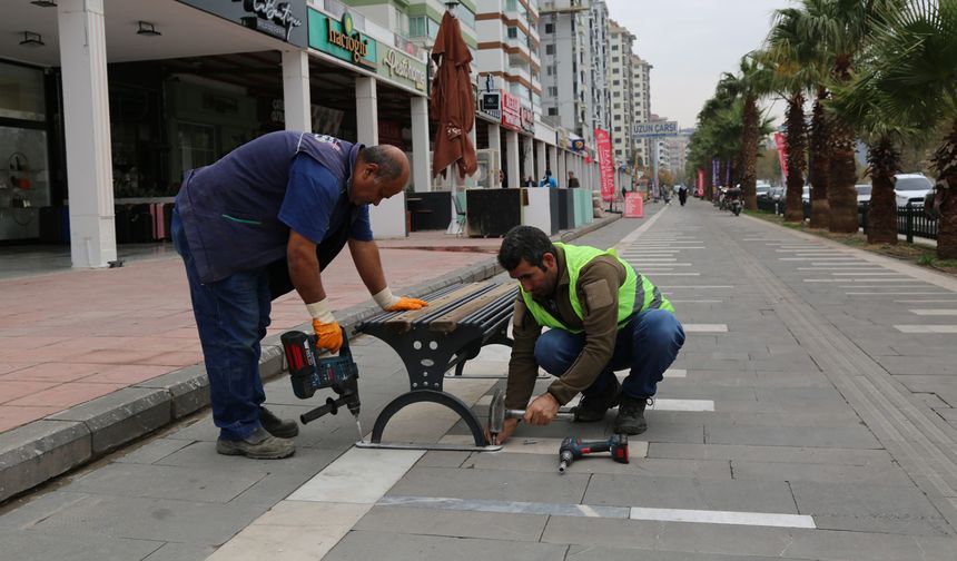 Kahramanmaraş Büyükşehir'den Binevler'e Konforlu Yaya Alanları