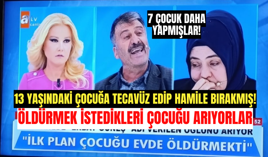 13 Yaşında Tecavüze Uğradığı Kişiden 7 Çocuk Yapan Kadın Müge Anlı'da