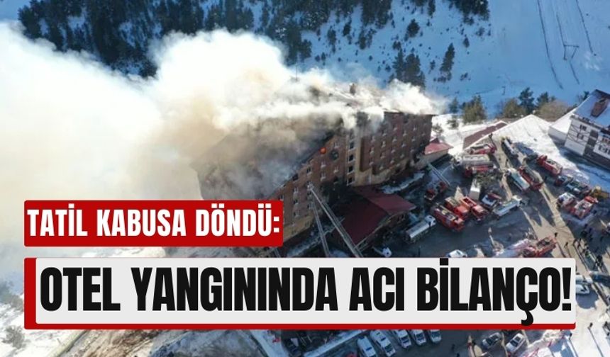 Bolu’da Kayak Tatili Kabusa Döndü: Otel Yangını 10 Can Aldı!