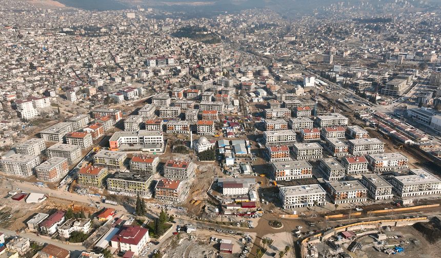 Kahramanmaraş’ta Modern ve Dayanıklı Yapılar İnşa Ediliyor