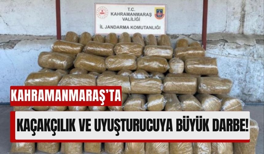 Kahramanmaraş’ta Jandarmadan Dev Operasyon: 289 Kişi Yakalandı!