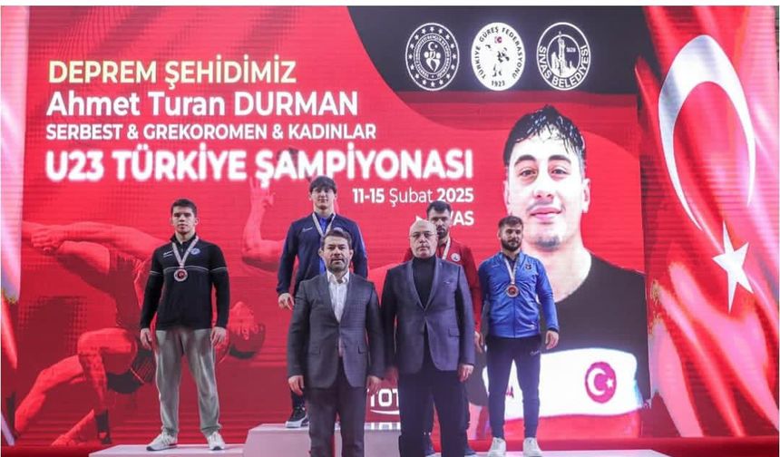 Sivas’ta Zafer: Kahramanmaraşlı İbrahim Metehan Yaprak Birinci Oldu