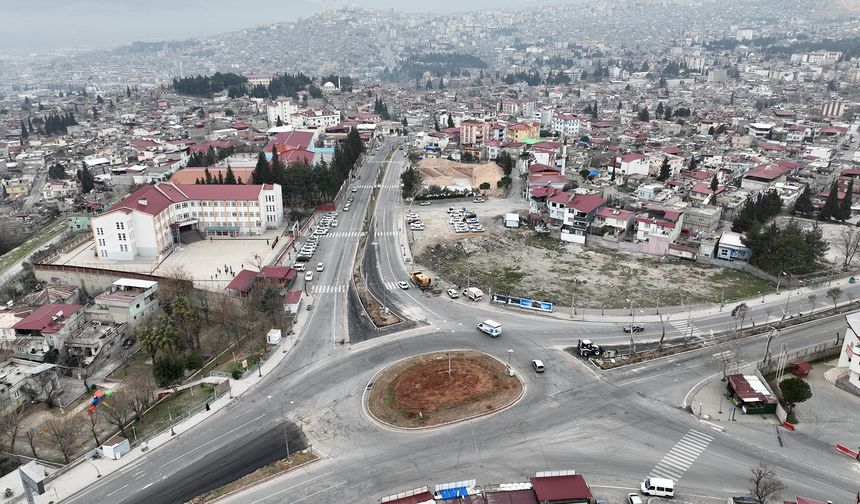 Kahramanmaraş’ta Sütçü İmam Kavşağı Modernize Ediliyor