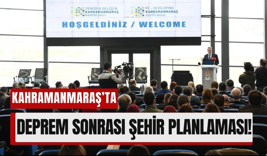 Kahramanmaraş’ın Geleceği İçin Mimarlar EXPO’da Buluştu