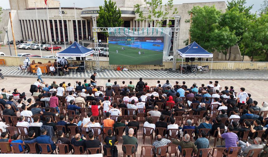 Kahramanmaraş Futbol Coşkusunu Sokaklara Taşıdı