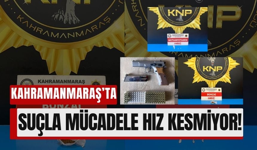Kahramanmaraş’ta Asayiş Alarmı: Bir Haftada 129 Suçlu Yakalandı!