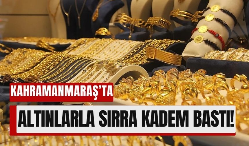 Kahramanmaraş'ta 20 Kilo Altın Buhar Oldu!