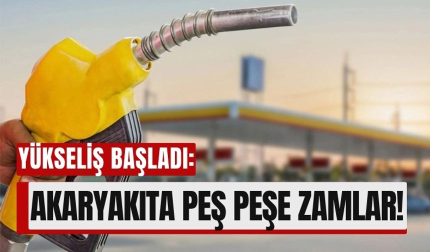 Benzine Zam Geldi, Sırada Motorin Var!