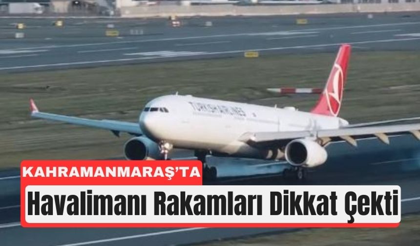 Kahramanmaraş’tan Havalanan Yolcu Sayısı Artıyor