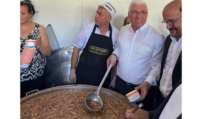 Elif Ana Türbesi’nde 6 Bin Kişilik Aşure Buluşması